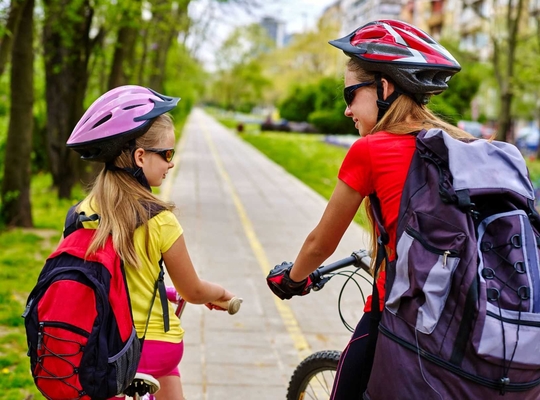 Mireille en Pieter-Jan willen meer kinderen op de fiets met Bike2school